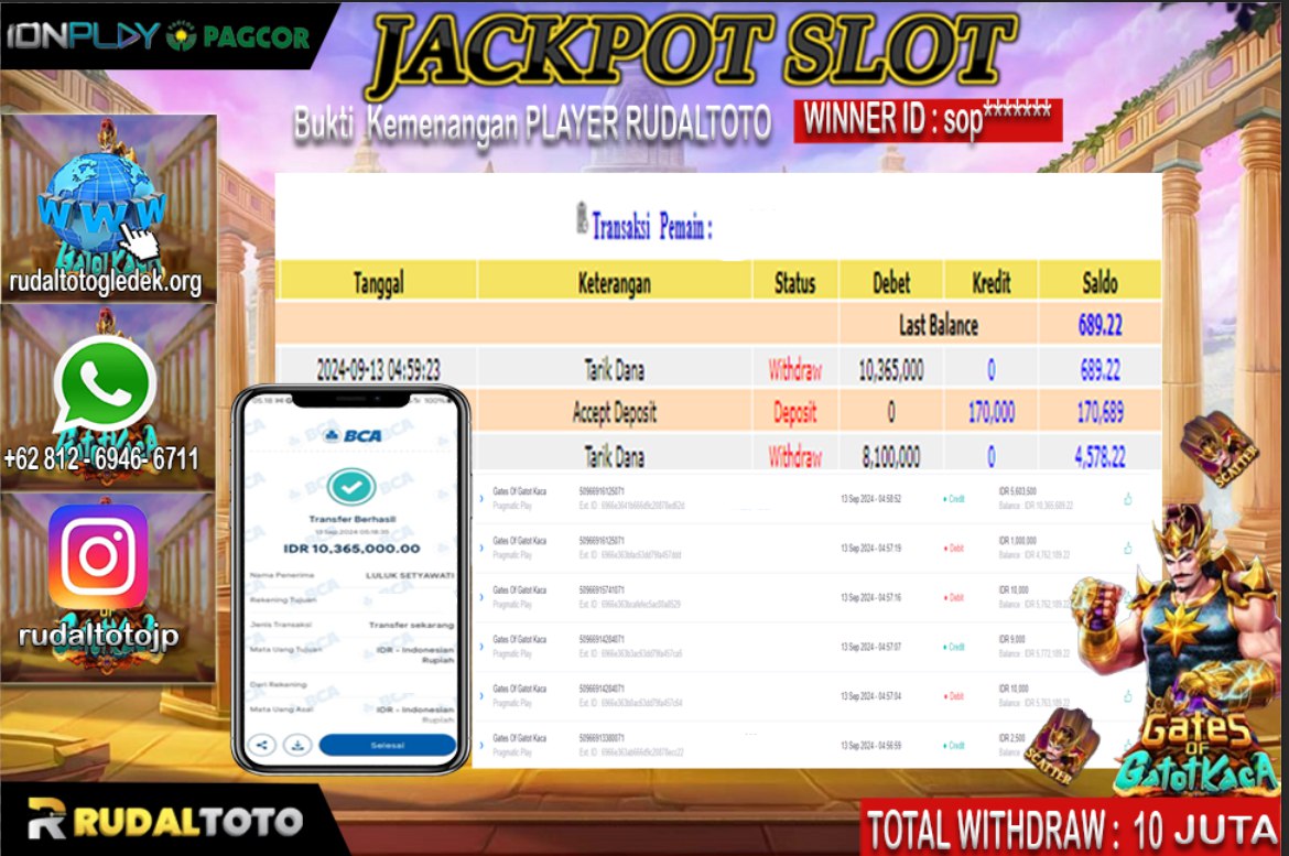 Prediksi Rudaltoto Situs Toto Togel Online